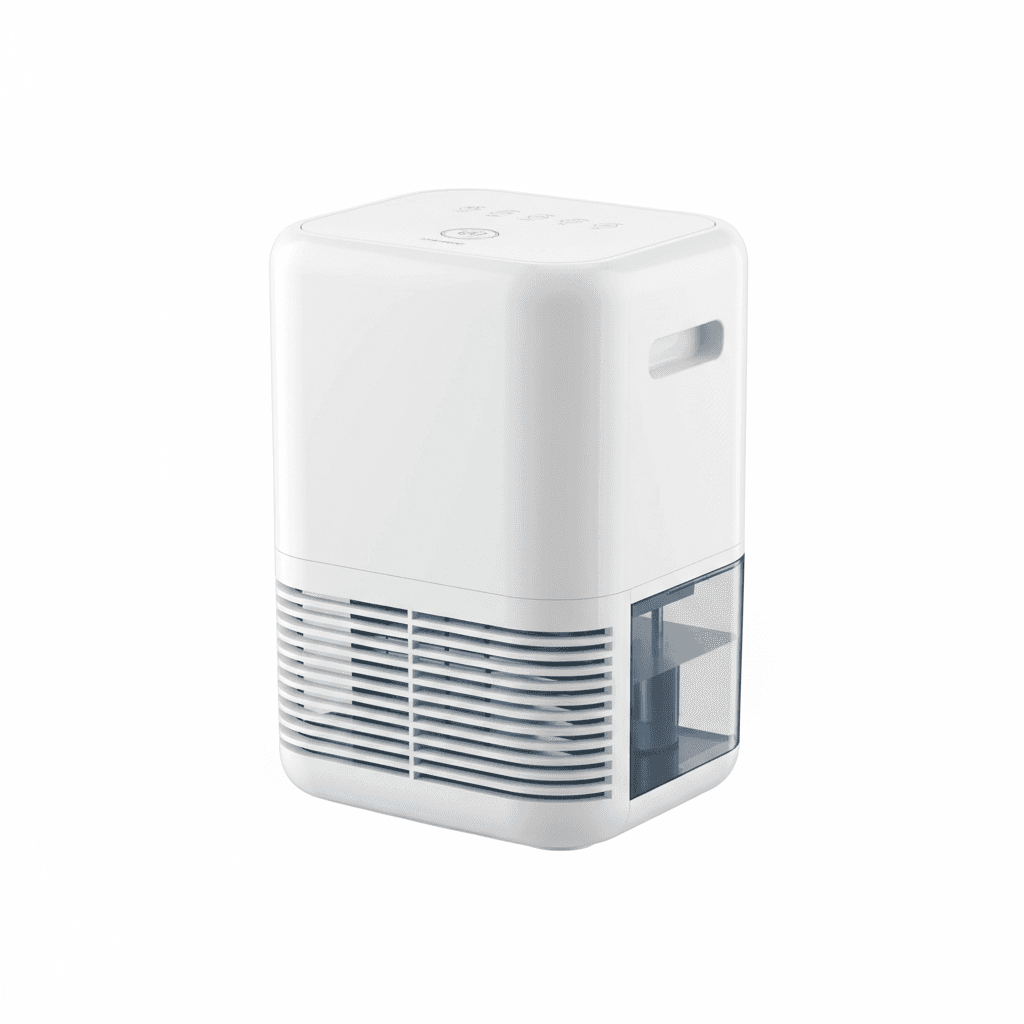 Déshumidificateur Compact 12L — Chambre & Bureau